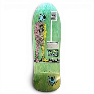 Gordon and Smith 1989 Street Chomp 1 Green Skateboard Deck 10"