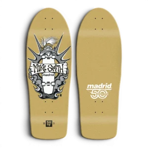 Madrid Mike Smith SHOF OG Duck Gold Old School Skateboard Deck 10.675"