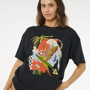 CAMISETA RC FARM WAVE CREST HERITAGE BLACK P