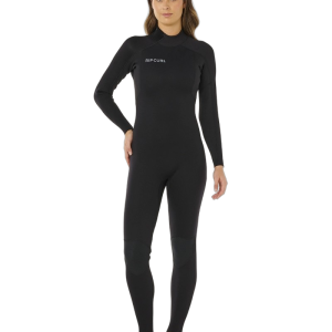LONG JOHN RC L/SL TRAD 3/2MM BZ BLACK M