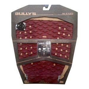 DECK BULLYS SAMUEL PUPO – VINHO – LOGO MESCLADO BRANCO – KICKTAIL MESCLADO