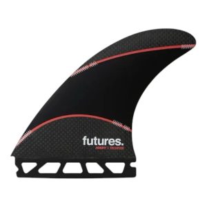 Quilha Futures AM2 Techflex 5-Fin Preto/Laranja