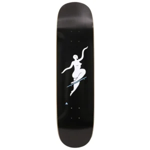 Polar No Complies Forever Black P2 Jr. Skateboard Deck 8.25"