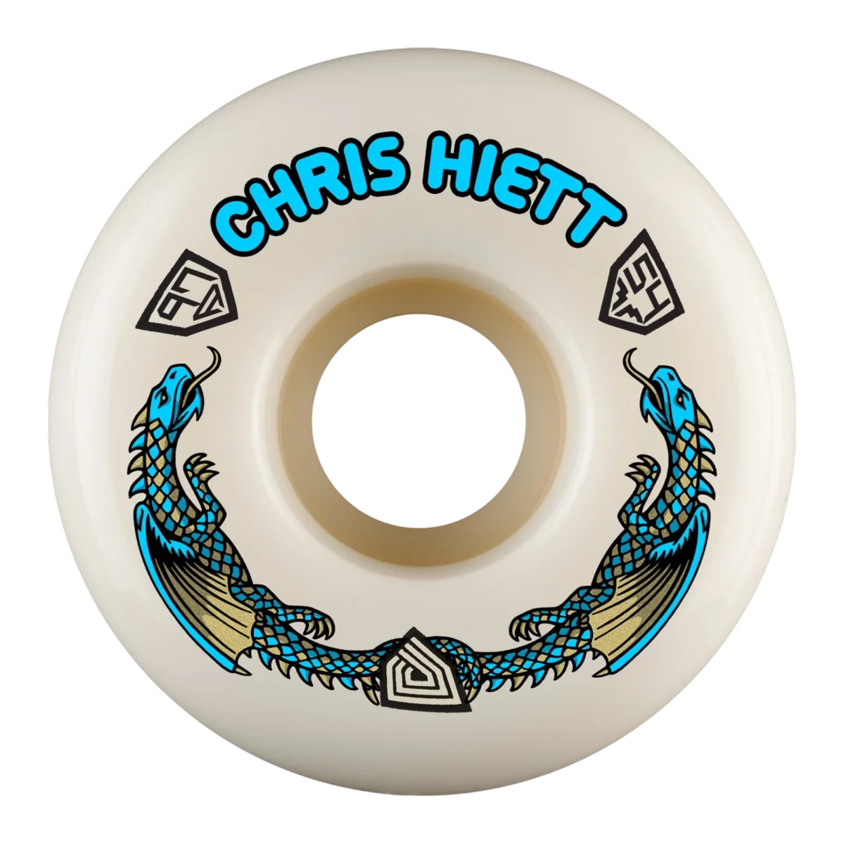 Rodas Powell Peralta Dragon Formula™ (DF) Chris Hiett V7 54mm x 34mm 97A - Image 3
