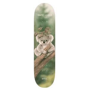 April Shane O Neill Marsupial Skateboard Deck 8.125"