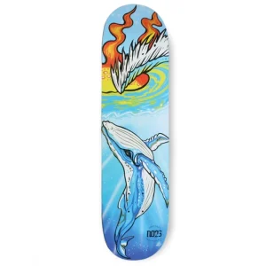 NO23 Atlantic Surfer Special Shape Skateboard Deck