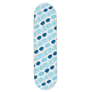 Birdhouse Lizzie Blue Razz Blue Skateboard Deck 8.25"