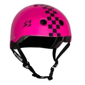 S-One V2 Lifer CPSC Pink Checker Certified Helmet