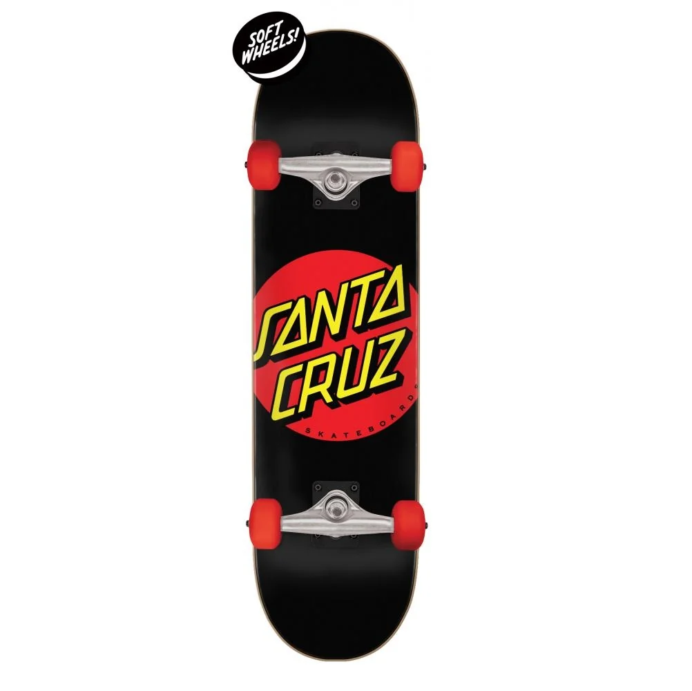 Santa Cruz Classic Dot Super Micro Complete Skateboard 7.25" - Image 2