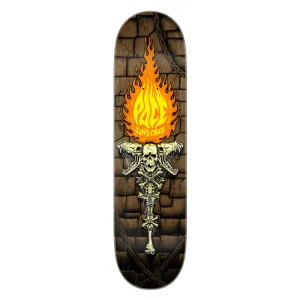Santa Cruz Pace Torch Brown Pro Skateboard Deck 8.25"