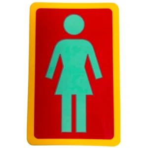 Autocolante Girl OG Logo 6"