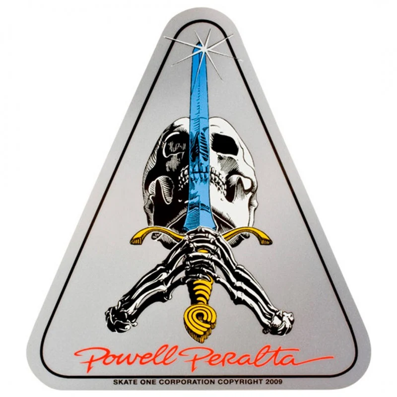 Autocolantes Powell Peralta Skull & Sword 3.5" - Image 2