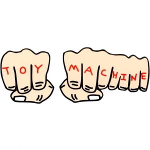 Autocolantes Toy Machine Fists - 4.5"
