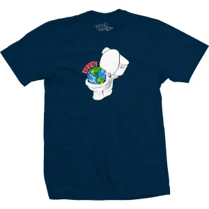 T-Shirt Baker Flushed Azul
