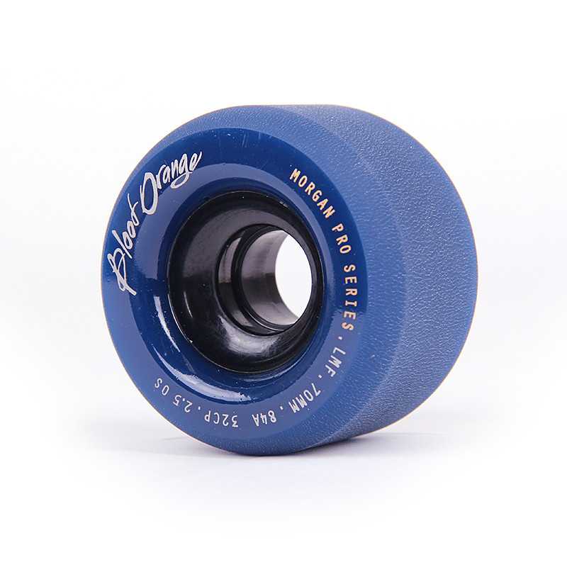 Blood Orange Morgan Pro Midnight Navy Wheels 70MM 84A - Image 2