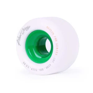 Blood Orange Morgan Pro Model White/Green 65MM 80A Wheels