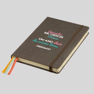 CADERNO A5 – Um Ano Cheio de Coisas Boas, Obrigado
