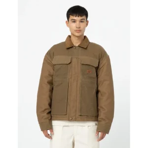 Casaco Dickies Lucas Waxed - Brown