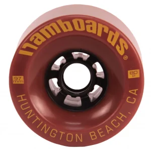 Hamboards PU Chocolate Longboard Wheels 90mm 80A