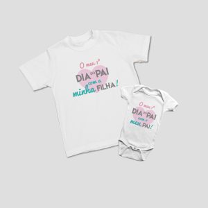 KIT T-SHIRT/BODY – O meu 1º Dia do Pai