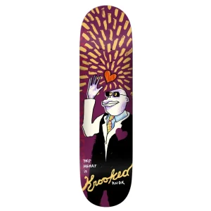Krooked Knox This Heart Skateboard Deck 8.5"