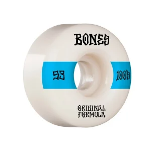 Rodas Bones 100s 14 OG Formula V4 Wide White 53mm