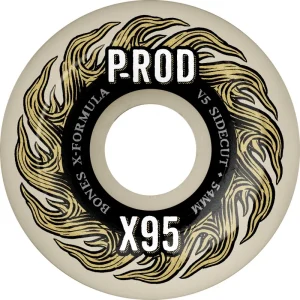 Rodas Bones Paul Rodriguez P-Rod X-Formula™ (XF) V5 Sidecut - 54mm 95A