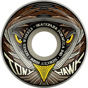 Rodas Bones Tony Hawk Night Hawk Skatepark Formula™ (SPF) Sidecut - 60mm 104A
