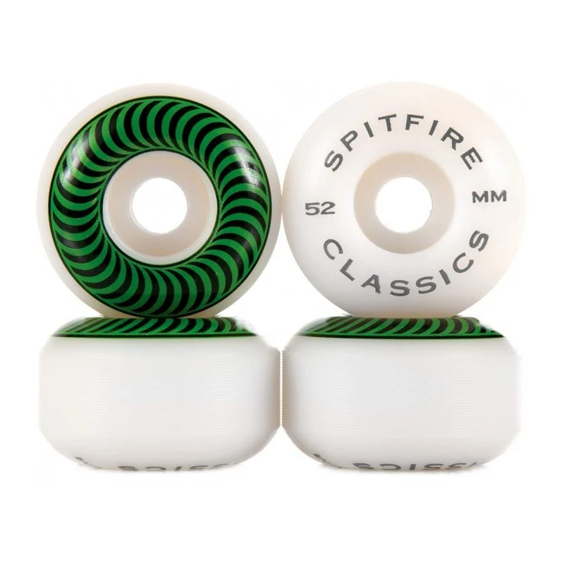 Rodas Spitfire Classic White/Green 52mm 99a - Image 3