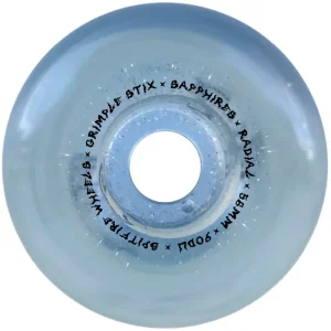 Rodas Spitfire x Grimple Stix Sapphires Radials Clear - 56mm 90DU