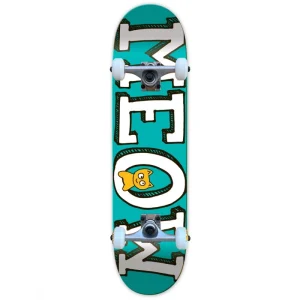 Skate Completo Meow Logo Teal 8.0"