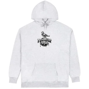 Sweatshirt Hoodie Thrasher x Anti-Hero Cover The Earth - Ash Grey