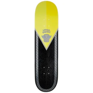 Monarch Leticia Bufoni Atelier Najera Yellow R7 Skateboard Deck 8.25"