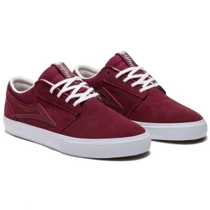 Ténis Lakai Griffin Suede Bordeaux