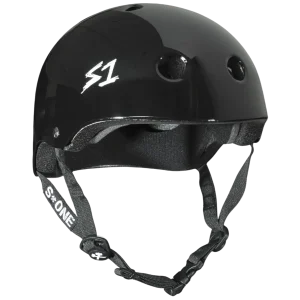 S-One V2 Lifer Black Glossy CPSC Certified Helmet