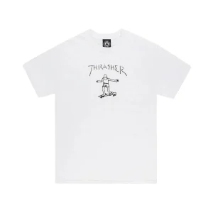 T-Shirt Thrasher Gonz Branco