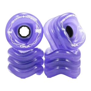 Shark Wheel DNA Clear Purple 72mm Wheels