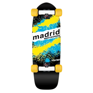 Madrid Marty Explosion Black Old School Skateboard Complete 29"