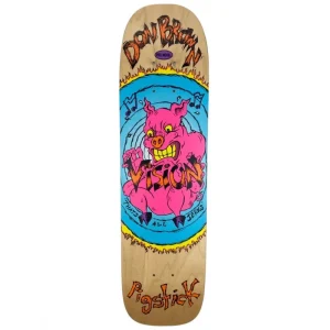 Vision Don Brown Pig Stick OG Freestyle Skateboard Deck 7.25"